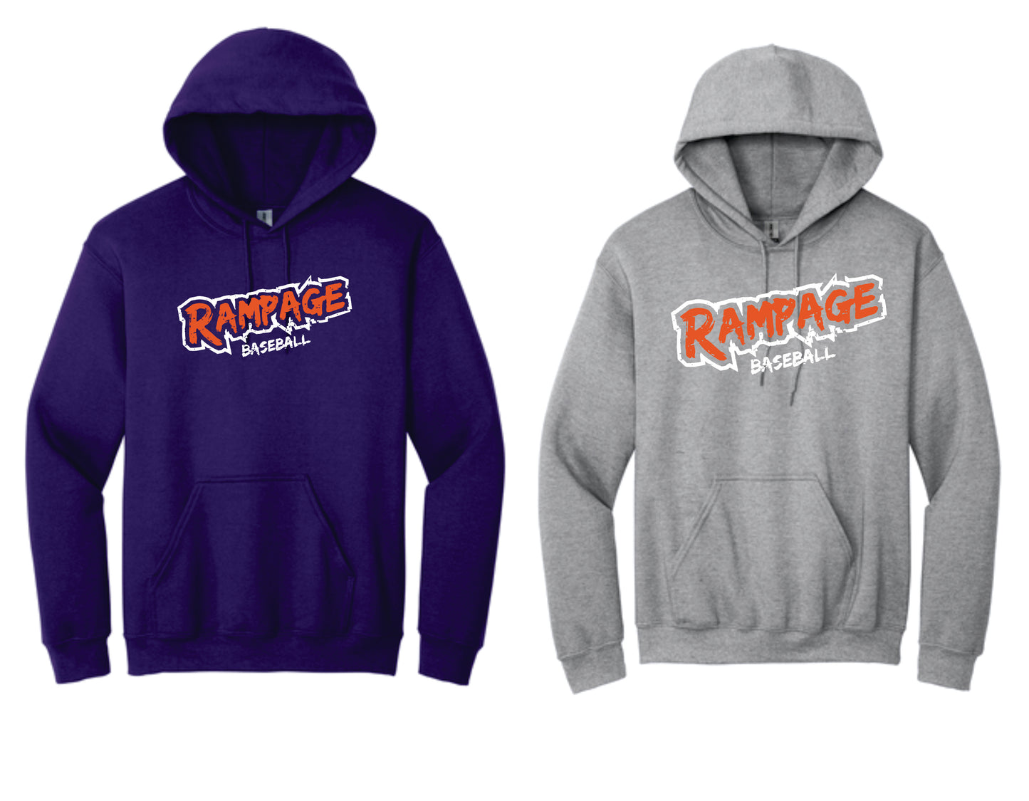 Classic Logo - Gildan Hoodie and Crew